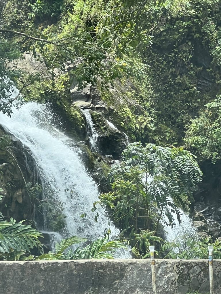 Waterfall along the Hanna Highway.
