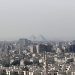 Cairo, Egypt with Pyramids of Giza in background